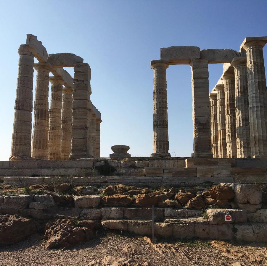Legrena Beach Villa Kap Kap Sounion Exterior foto